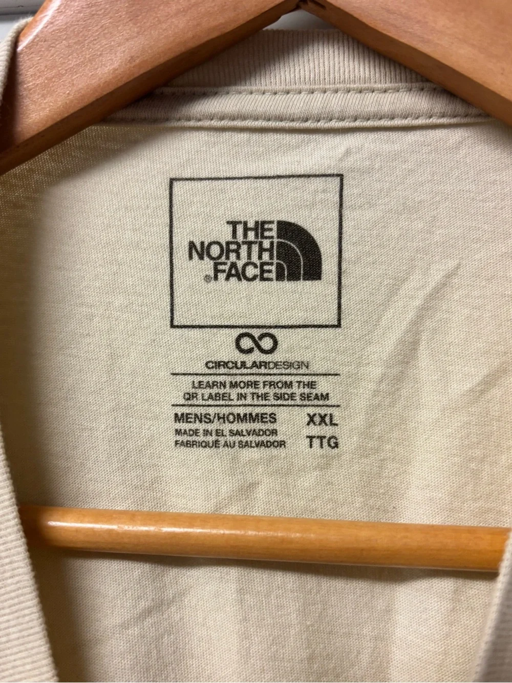 The North Face Tan Graphic Tee Mens XXL EUC